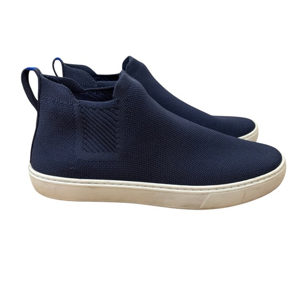 Rothy’s The Chelsea Pull-On High Top Ankle Boots Nightfall Navy Blue Women’s 9.5 - Picture 5 of 8